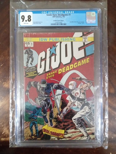 Snake Eyes: Deadgame #1 Stadium Comics Exclusive CGC 9.8