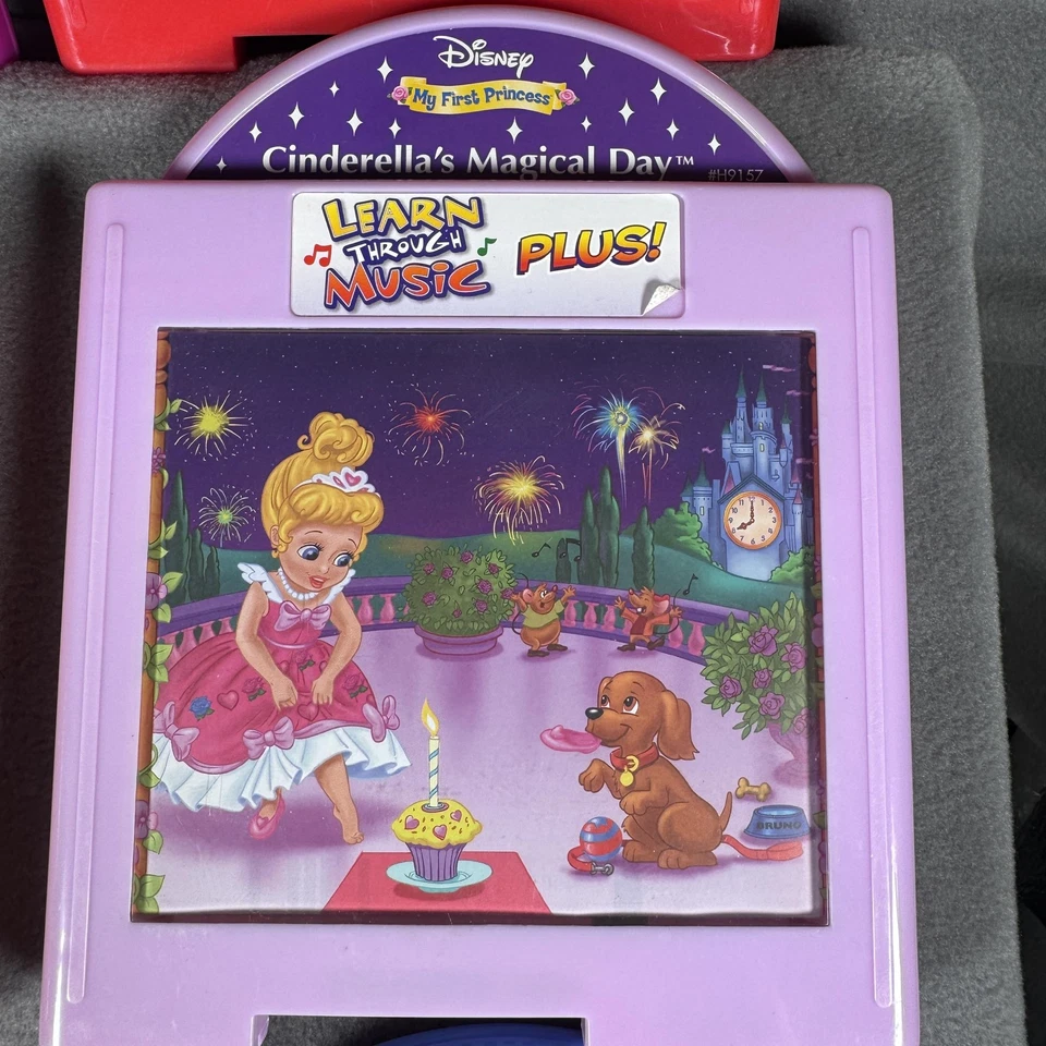 Fisher-Price Learn Through Music Lot of 6 Carts Plus Sesame Street Disney Dora - Image 4 of 4