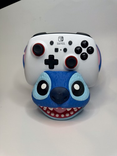 Stitch Controller Stand | 3D Printed Holder | PS5 Switch Gamer Desk Decor - Picture 13 of 13