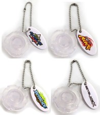 Beyblade Mini Charm Keychain Set of 4 Takara Tomy Arts Japan Import