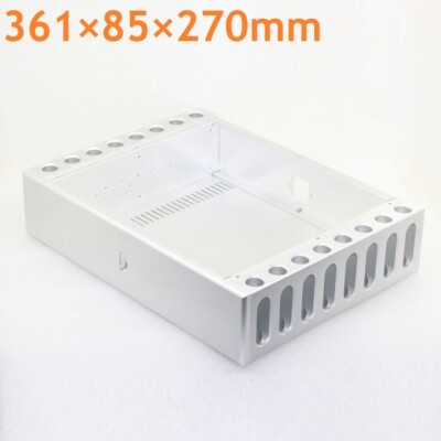 Power Amplifier Chassis DIY Heatsink CNC Enclosure Preamplifier W361 H85 D270mm