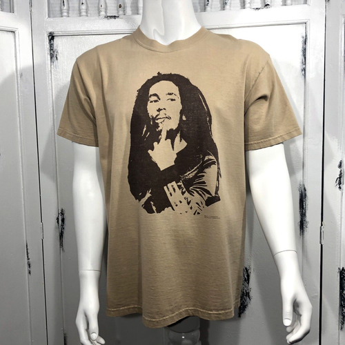Bob Marley T Shirt Middle Finger Mens Size L 2004 Come Again Reggae - Picture 2 of 7