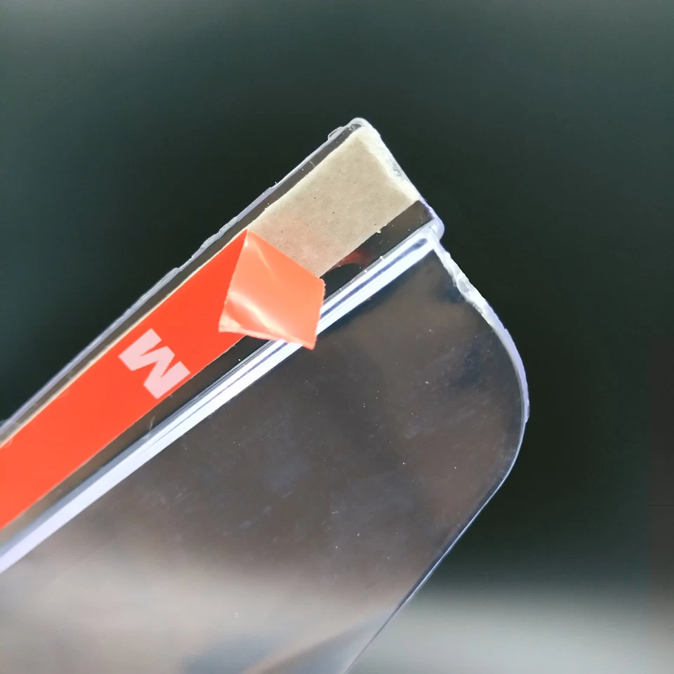 Espejo retrovisor lateral universal para coche 2 piezas protector contra la lluvia parasol protector de agua Foto 3 de 4