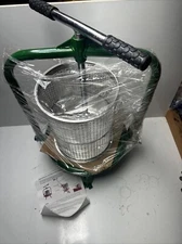 3.69 Gallon Heavy-duty Cross-beam Stainless Steel Fruit and Wine Press