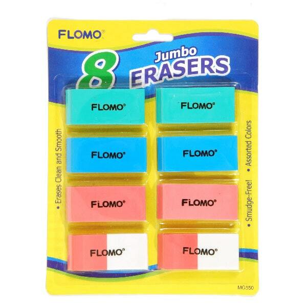 8 Pack Rubber Erasers Case of 48 for sale online eBay