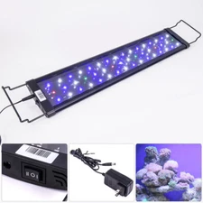 12 18 24 30 36 48 72 LED SMD Multi Color Aquarium Fish Tank Light Bar Extendable