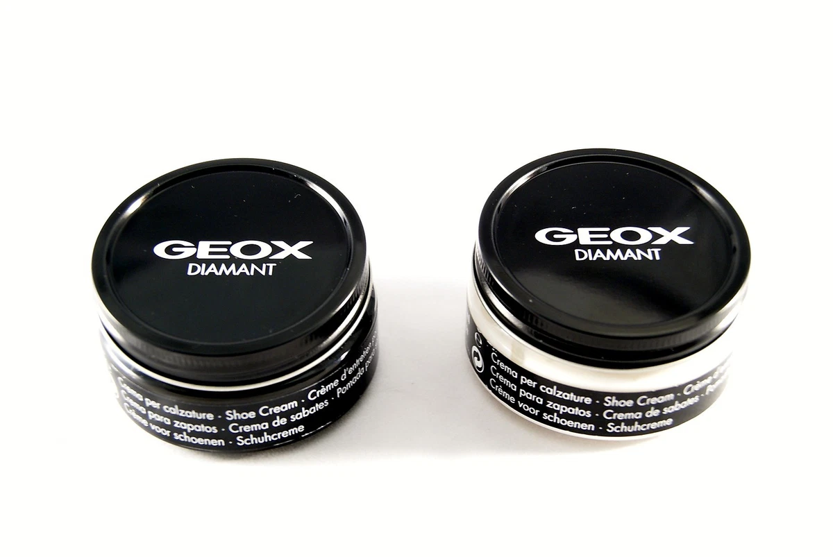 GEOX Crema per Scarpe Nero e Neutro per pelli PREMIUM DIAMANT ml