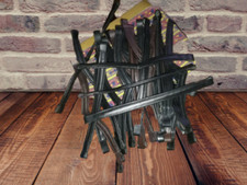 Set 25x1 New Empty Channel Leather Browband Soft padding 6MM, 8MM  10MM .