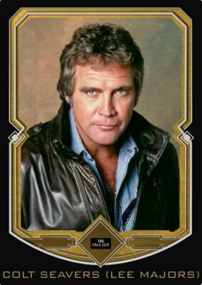 Custom Novelty 6 Card Set Classic TV The Fall Guy Blank Backs
