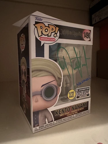 Funko Pop! Jujutsu Kaisen - Kento Nanami #1490 signed David Vincent JSA