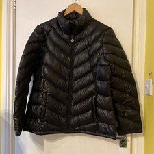 Marvin Richards Down Coat Jacket Womens Black Size L