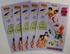 Sandylion LOST IN MUSIC Stickers lot of 10 SHEETS 4" X 6 "