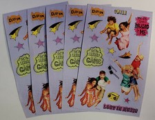 Sandylion LOST IN MUSIC Stickers lot of 10 SHEETS 4" X 6 "