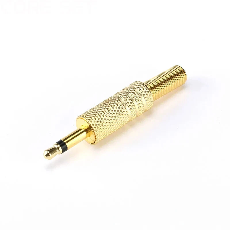 5x Gold Plated 3.5mm RCA Audio Connector Plug Jack - Image 4 of 4