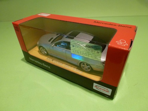 RASTAR 6509 MERCEDES BENZ S63 AMG - SILVER GREY 1:43 - GOOD IN BOX - Picture 3 of 3