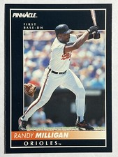 RANDY MILLIGAN Baltimore Orioles, Reds, Expos 1992 Pinnacle Baseball Card #179