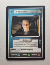Star Trek CCG: WILLIAM TELFER | Common | SAVE UP TO 25% | 1E Voyager