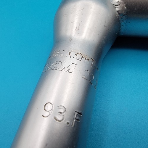 ZOOM Original 1' (22.2mm) Quill Stem Silver CrMo 25.4mm Clamp 120mm Length e26 - Picture 5 of 10