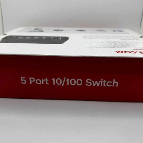 Frys 5-Port Gigabit Ethernet Switch Five 10/100Mbps 802.3x Auto-MDI/MDI-X - Picture 6 of 14