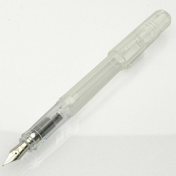 Clear Pilot Kakuno Triangular Shaped Grip Smiling Fine Fountain Pen 1