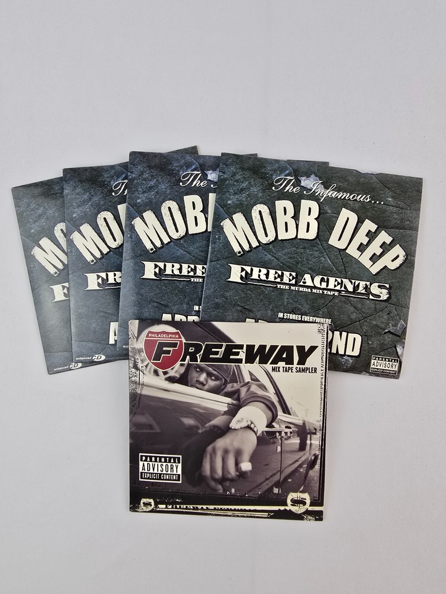 Lot 5x Rap CD Singles Philadelphia Freeway Mix Tape & (4) Mobb