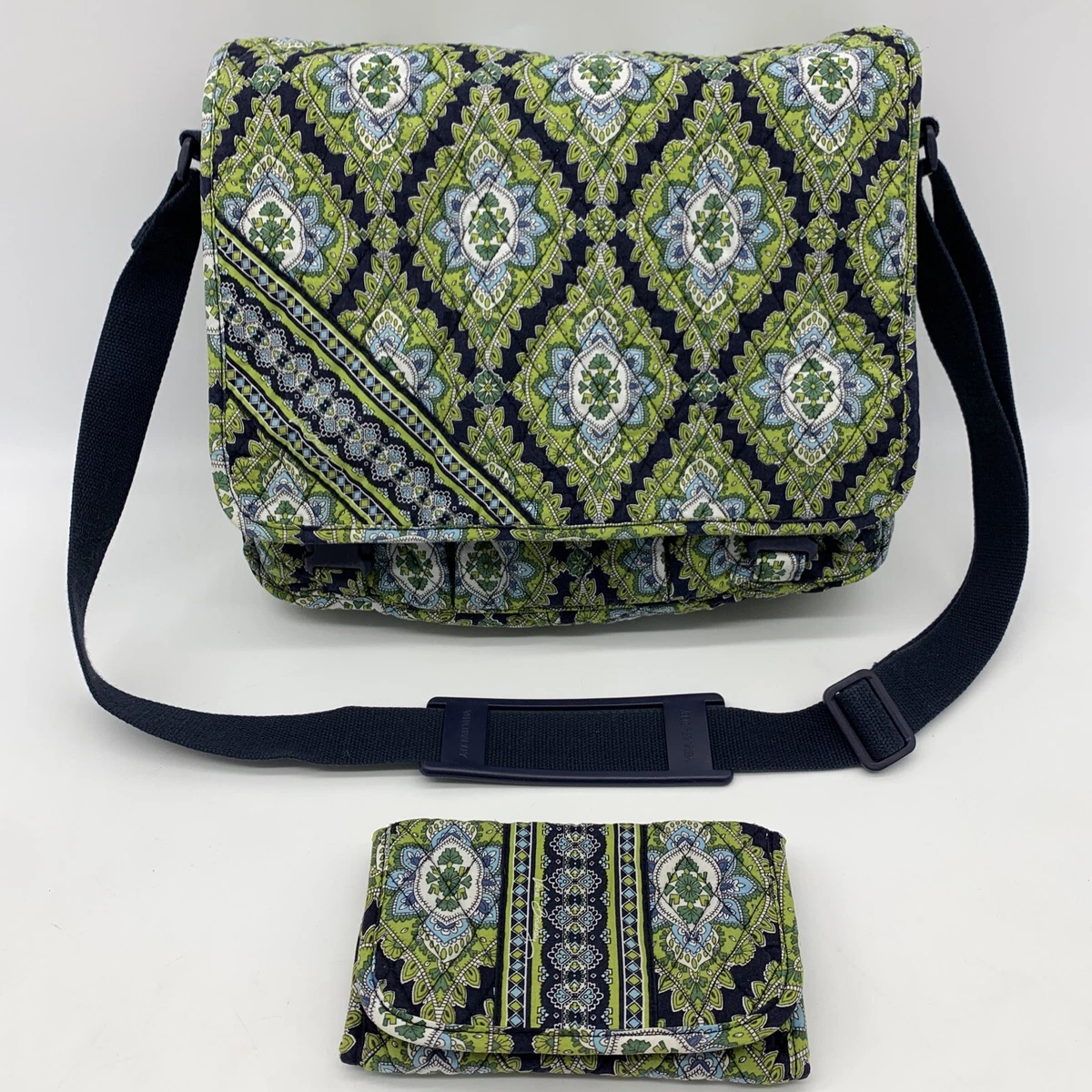 Vera bradley messenger bag laptop sale
