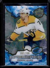 2021-22 Upper Deck Ice Premieres Green Frederic Allard Rookie 202/799 #175