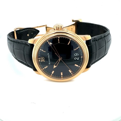 Blancpain Leman Big Date Rose Gold 2850A-3630-64B