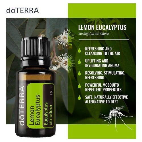 DoTERRA Lemon Eucalyptus Essential Oil 15ml New Sealed EBay