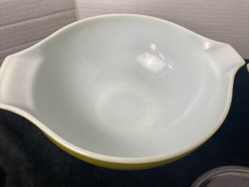 vintage pyrex bowls sets 444 4qt- 442 1 1/2 Qt With Lid - Picture 2 of 7