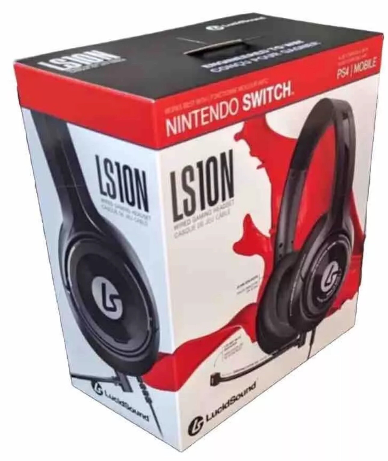 Gaming Headset LucidSound LS10N Wired Stereo  with Mic, PlayStation, PS5, PS4 +-image