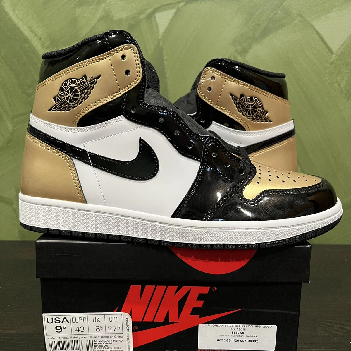 Jordan 1 gold toe for sale shop