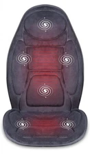 SNAILAX Vibration Massage Seat Cushion with Heat 6 Vibrating Motors SL-262P