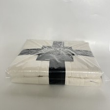 Ralph Lauren Asher Euro Sham Ivory 26 x 26 Quilted Cotton/Polyester RETAIL 80