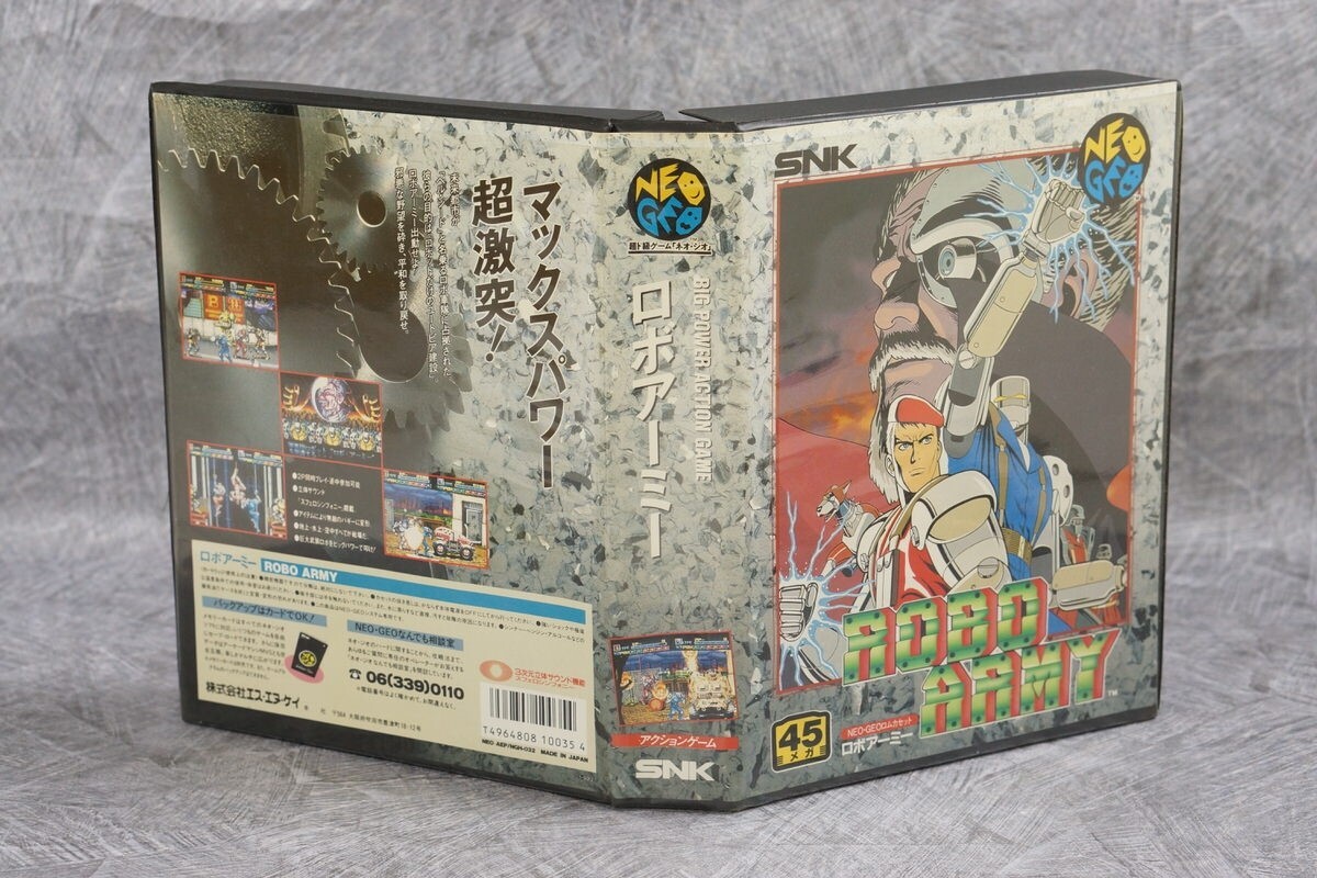 ROBO ARMY NEO GEO AES FREE SHIPPING JAPAN SNK Ref 3001 | eBay