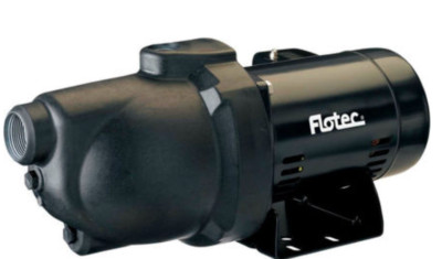 Pentair FP4012-10 Flotec Thermoplastic Shallow Well Jet Pump 1/2 Hp