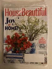 House Beautiful Magazine December January 2018 Joy At Home Holiday Kitchen Rare