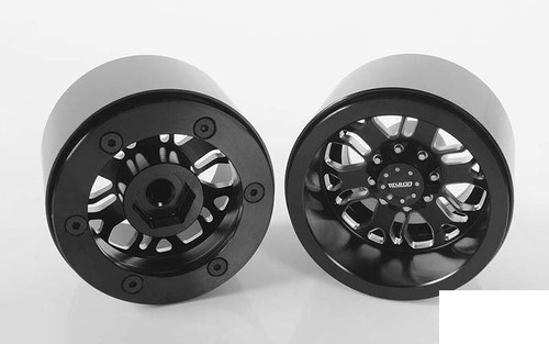 RC4WD Benchmark 1,7" Beadlock Wheels Z-W0266 Deep TRX-4 SCX10 II 12mm Hex - Bild 1 von 6