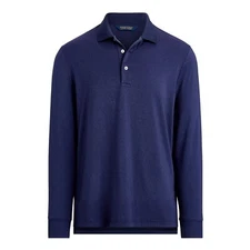 Polo Golf Ralph Lauren Mens Classic Fit Tech Polo Shirt (Large, French Navy)$158