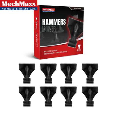 MechMaxx ( 1 Pack / 8 Pcs )Hammers for NAM; NAM-H; VAM72 Mowers