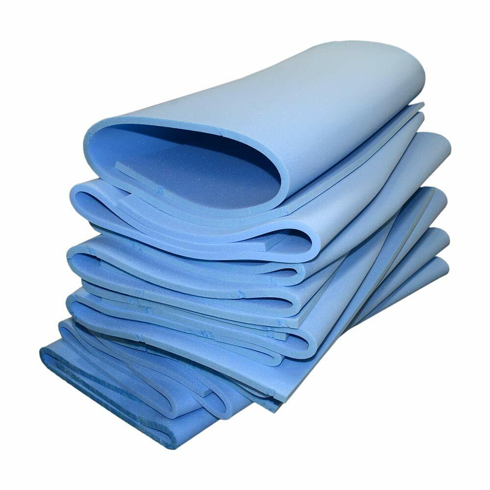 High Density Blue Upholstery Foam Seat Sponge Cushion Replacement for