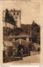 Old postcard Chatel-Guyon Sources Germaine et Dval (1234408)