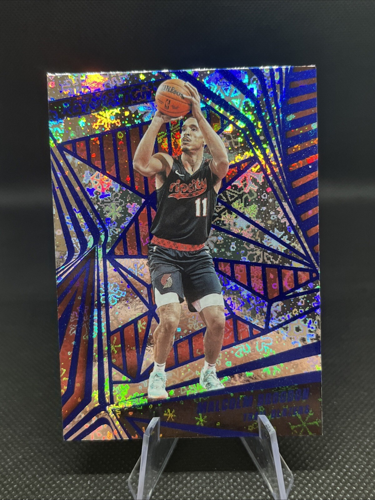 Malcolm Brogdon 2023-24 Panini Revolution Winter Variation #54 Portland Trail