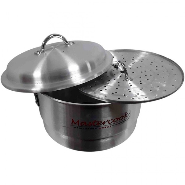 Vaporera Catering Hogar Aluminio Resistente Vaporera 34cm Grande Calidad Catering.