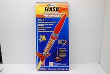 ESTES FLASH MODEL ROCKET LAUNCH SET VINTAGE SEALED