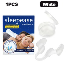 1 2Pcs Silicone Nose Clip anti Snoring Nasal Dilator Stop Snore Aid Easy Breathe