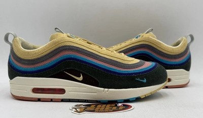 Nike Air Max 1/97 Sean Wotherspoon Low Sean Wotherspoon Size 10.5 Authentic Used