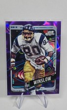 2024 Topps Cosmic Chrome - Kellen Winslow #88 Purple Nebula Refractor /150