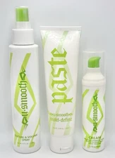 Usmooth Texture & Volume Spray 5.1oz, Mold Define Paste 3.38 oz. & Cream 1.7 oz.