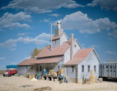 Series Kit Ho Scale Sunrise Feed Mill